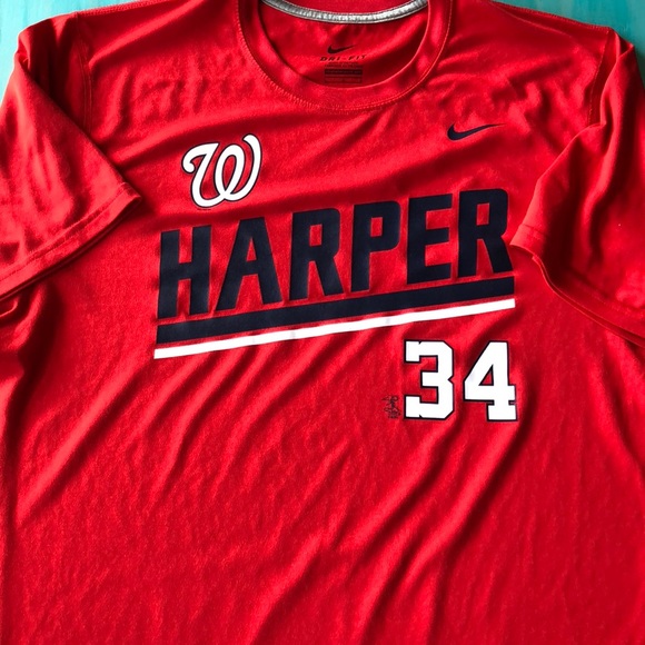 bryce harper dri fit shirt